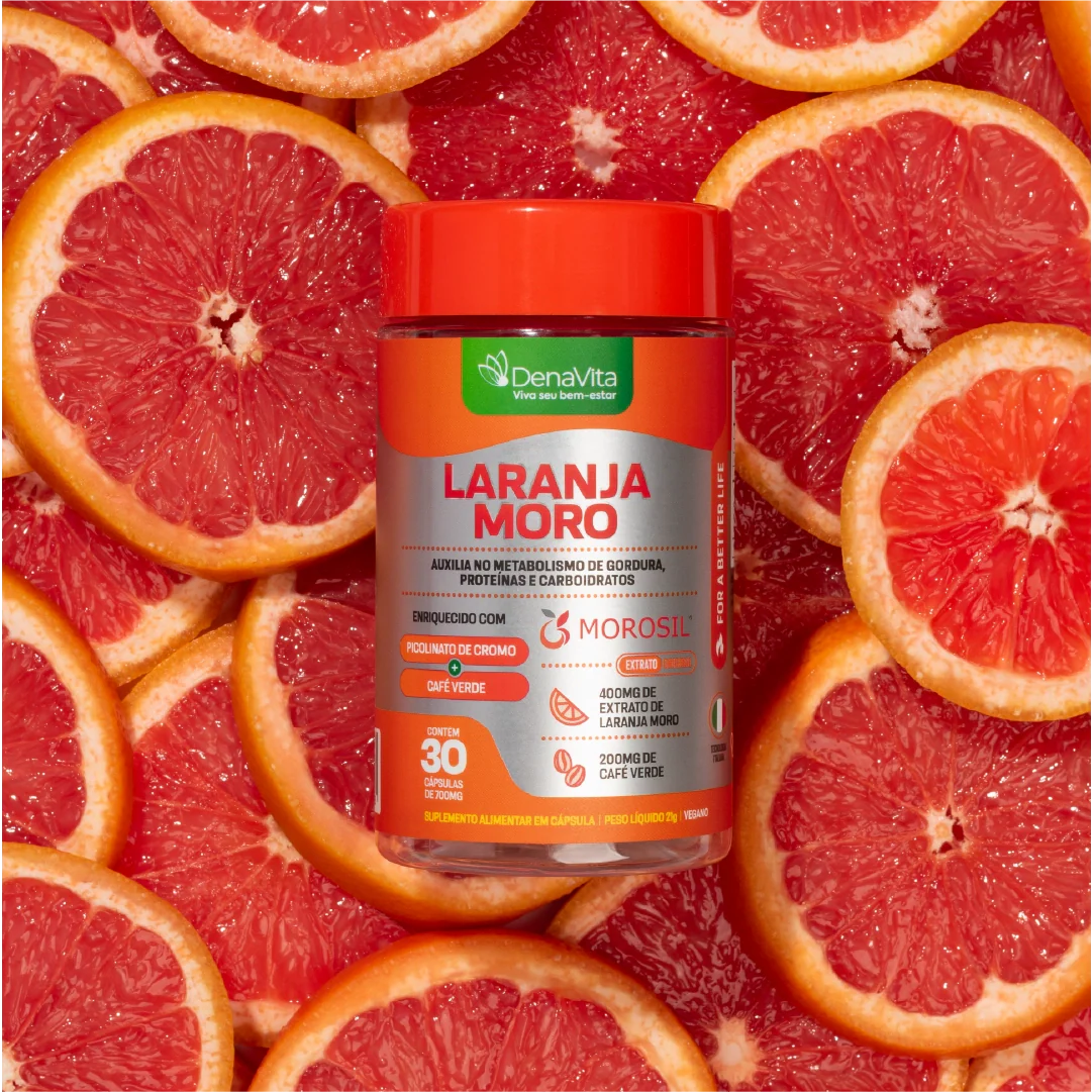 Laranja Moro Morosil®, Picolinato de Cromo e Café Verde - Image 4