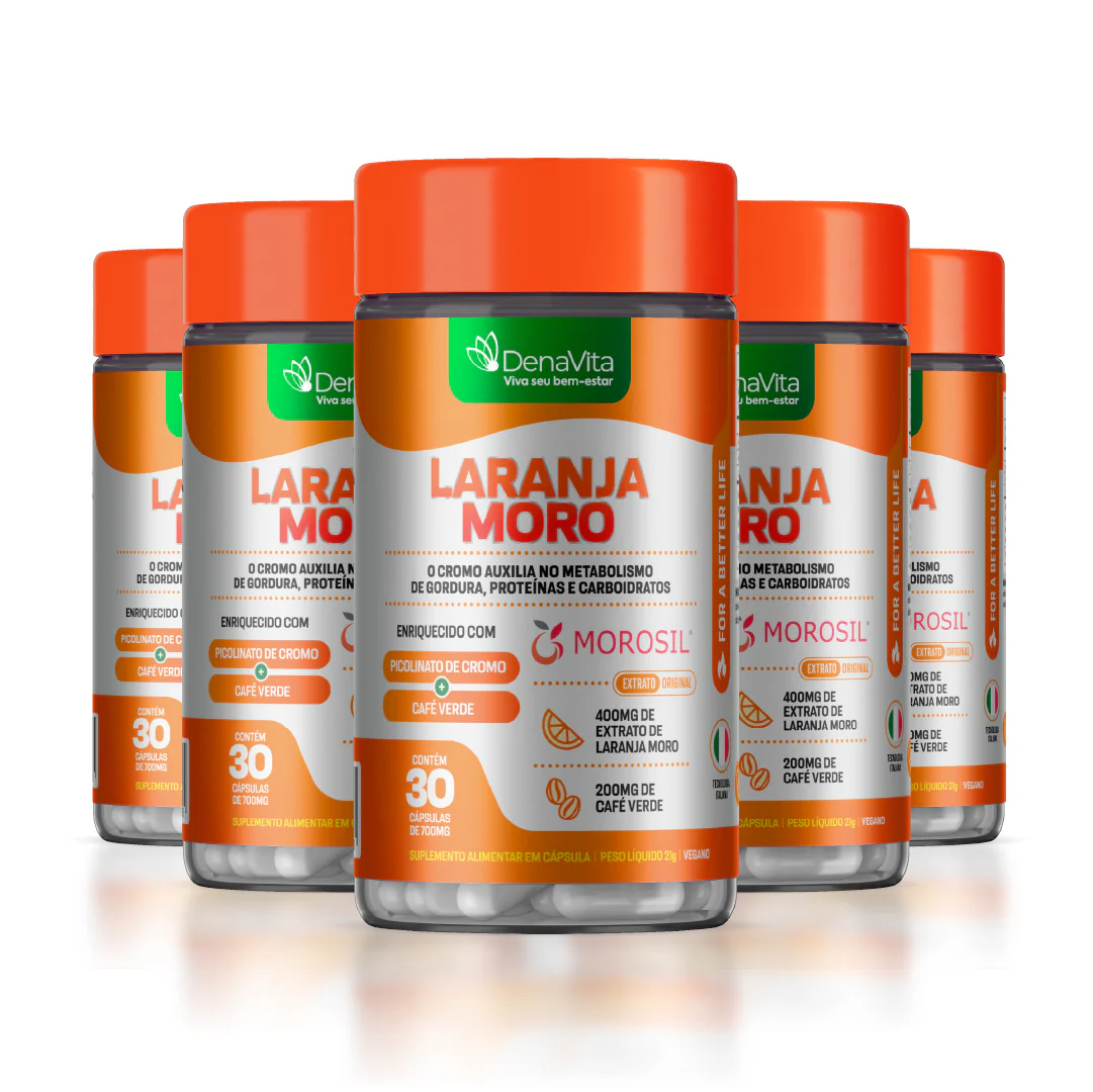 Laranja Moro Morosil®, Picolinato de Cromo e Café Verde - Image 6